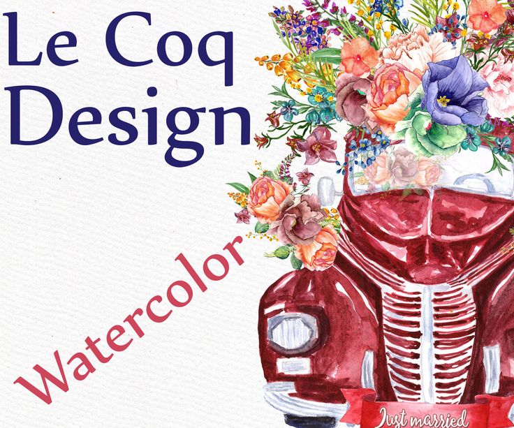  best floral images. Cars clipart flower