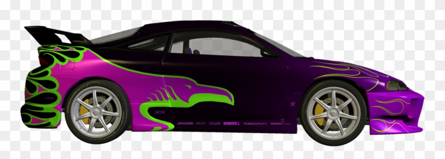 cars clipart purple