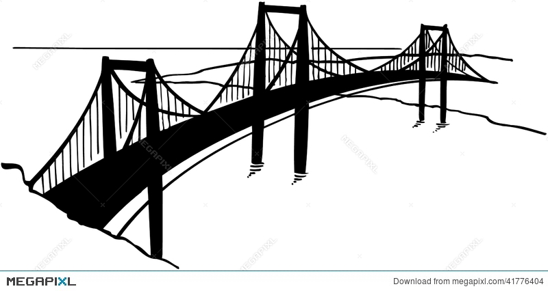 cartoon clipart bridge