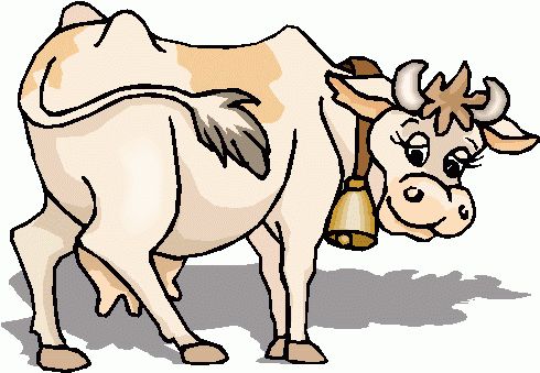 cartoon clipart cow
