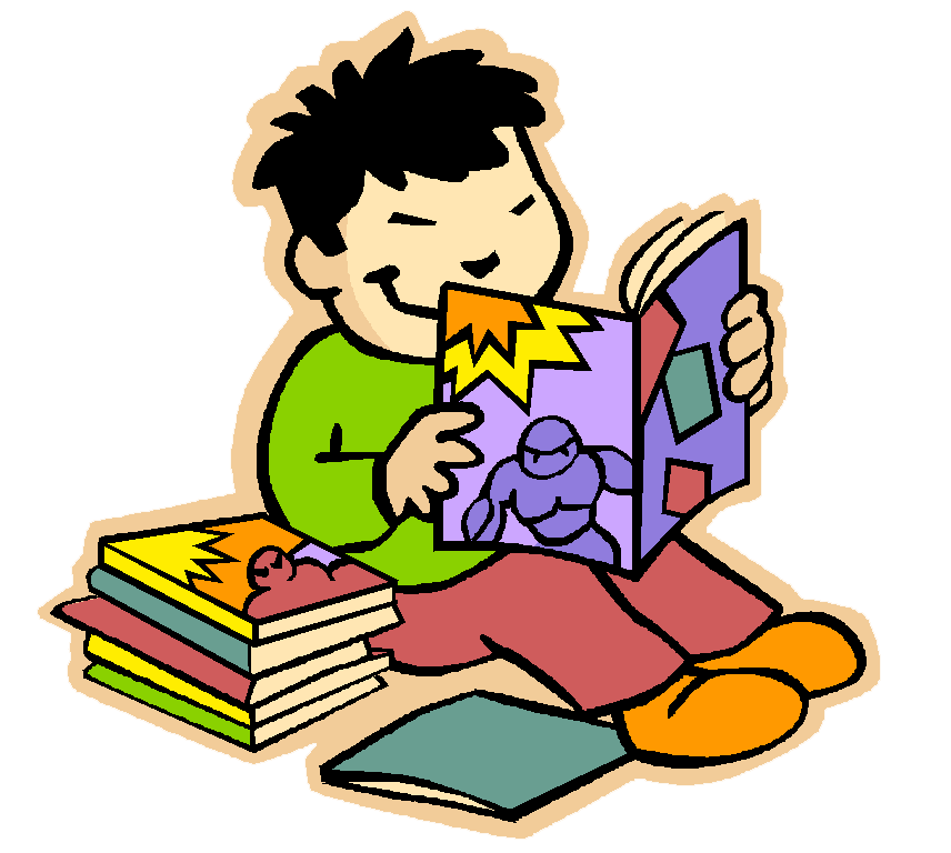 literacy clipart animated