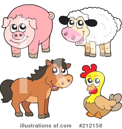 cartoon clipart farm animal