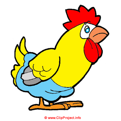 cartoon clipart hen