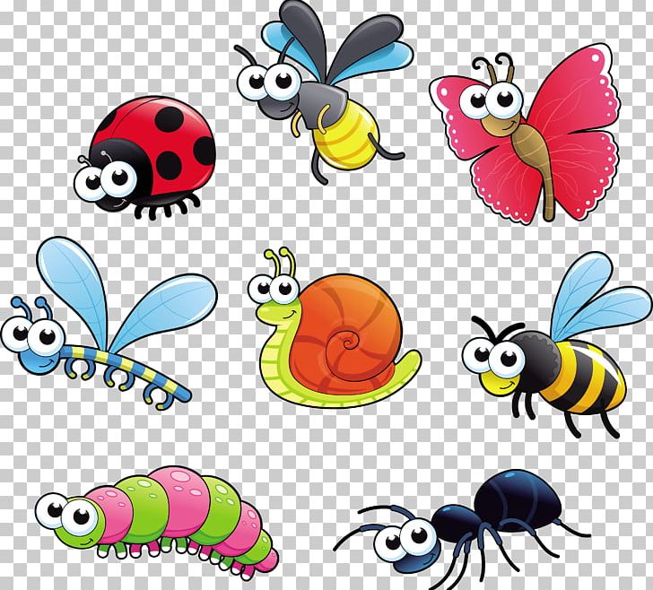 insect clipart cartoon
