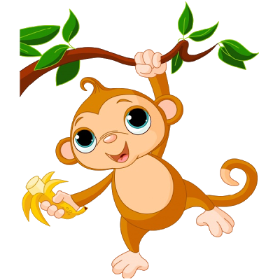 Cartoon clipart monkey. Free cliparts download clip