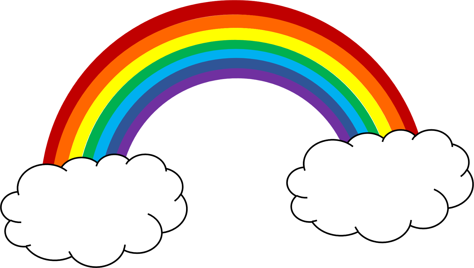 Rainbow sky cliparts free. Factory clipart cartoon