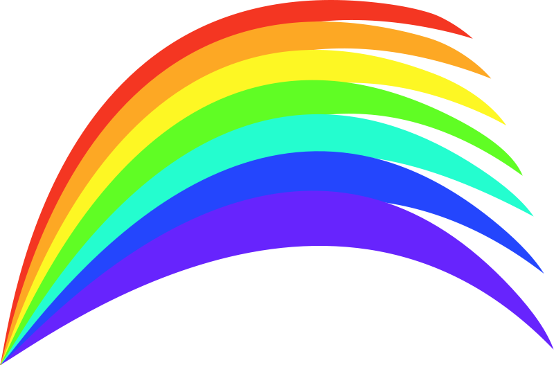 Free clipart animated gifs. Rainbow vector png