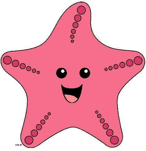 Cartoon clipart starfish. Google