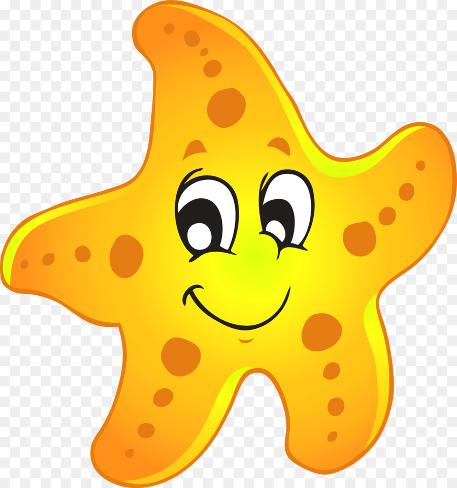 Clip art cute png. Cartoon clipart starfish
