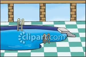cartoon clipart swimming pool
