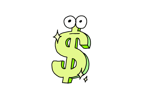 cash clipart animation