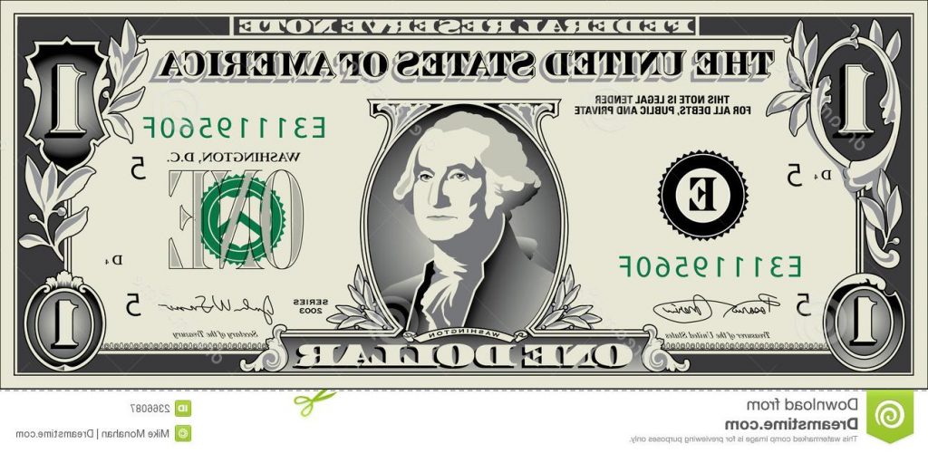 cash clipart dollar bill