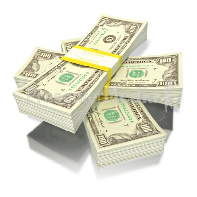 cash clipart money bundle