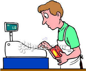 cashier clipart cash register