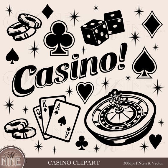 Download Casino clipart black and white, Casino black and white ...