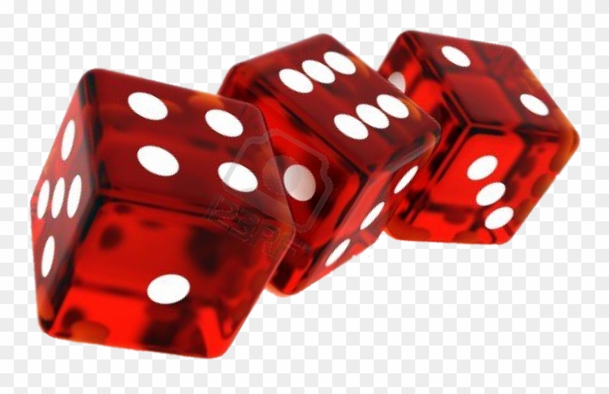 Transparent red sided png. Casino clipart casino dice