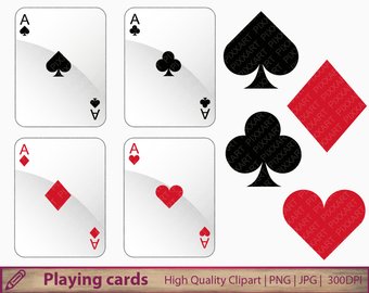 casino clipart deck card