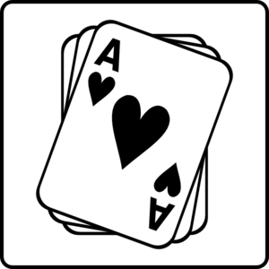 casino clipart line art