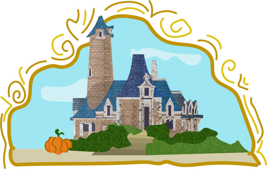 fairytale clipart castle courtyard