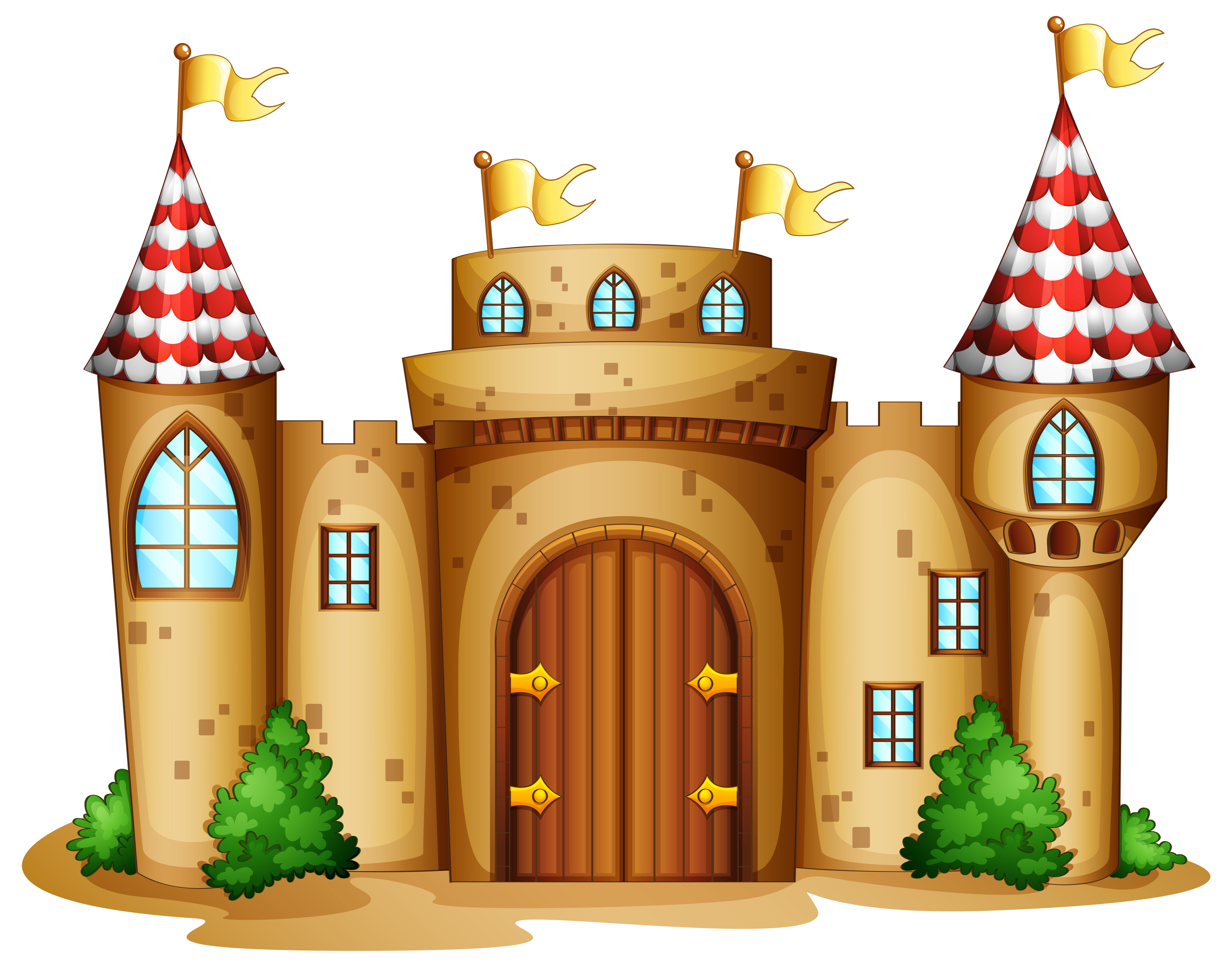 Free cartoon cliparts download. Clipart castle animated