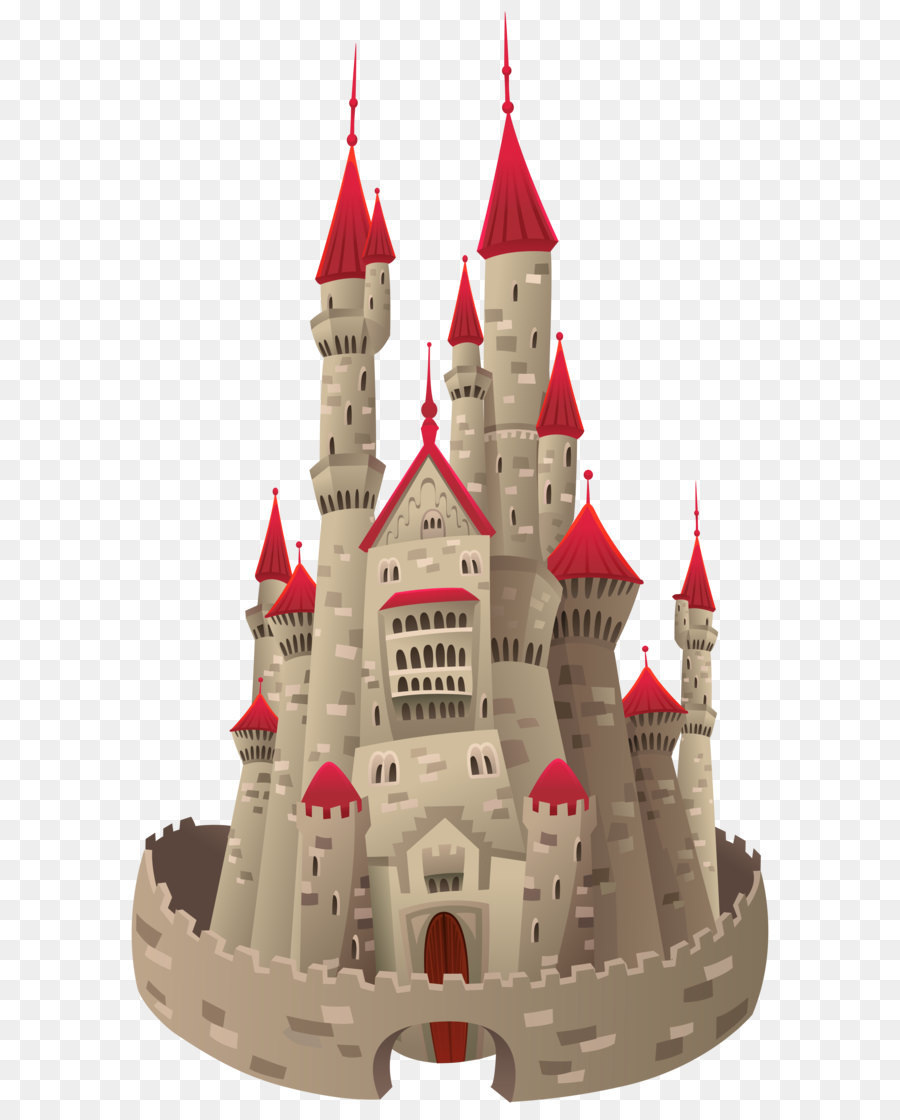 castle clipart cartoon