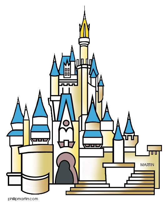 Disney cinderella castle . Palace clipart castleclip