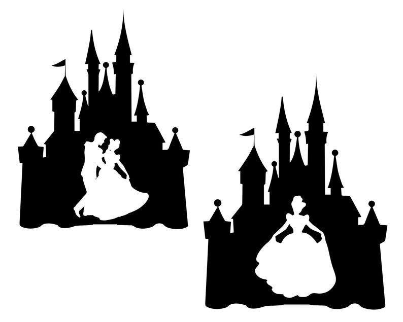 Free Free 183 Disney World Castle Silhouette Svg SVG PNG EPS DXF File