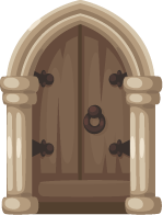 Halloween graphics castlepng. Castle clipart doors