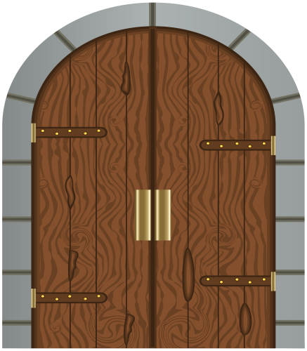 castle clipart doors