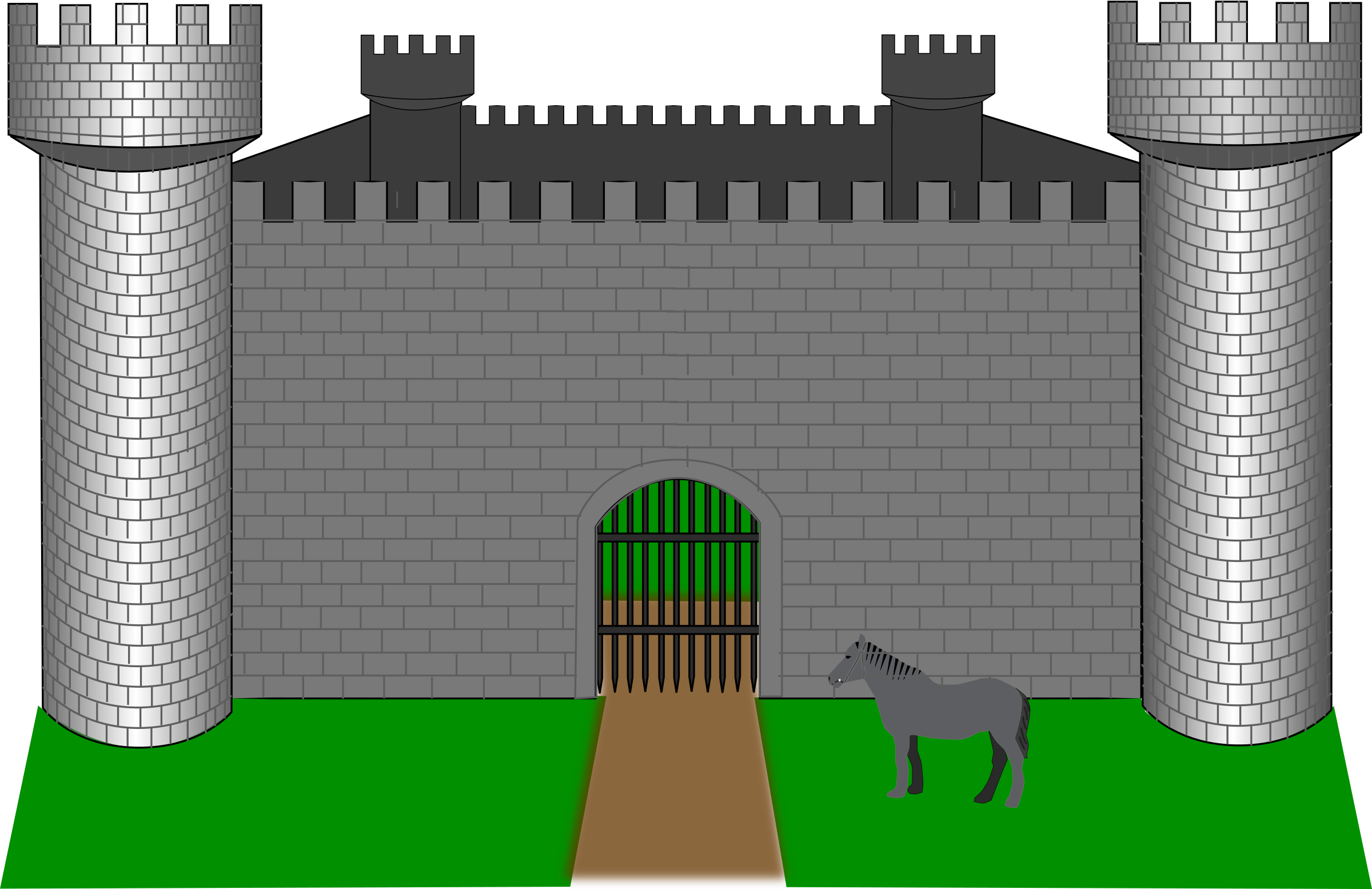 castle clipart fortress