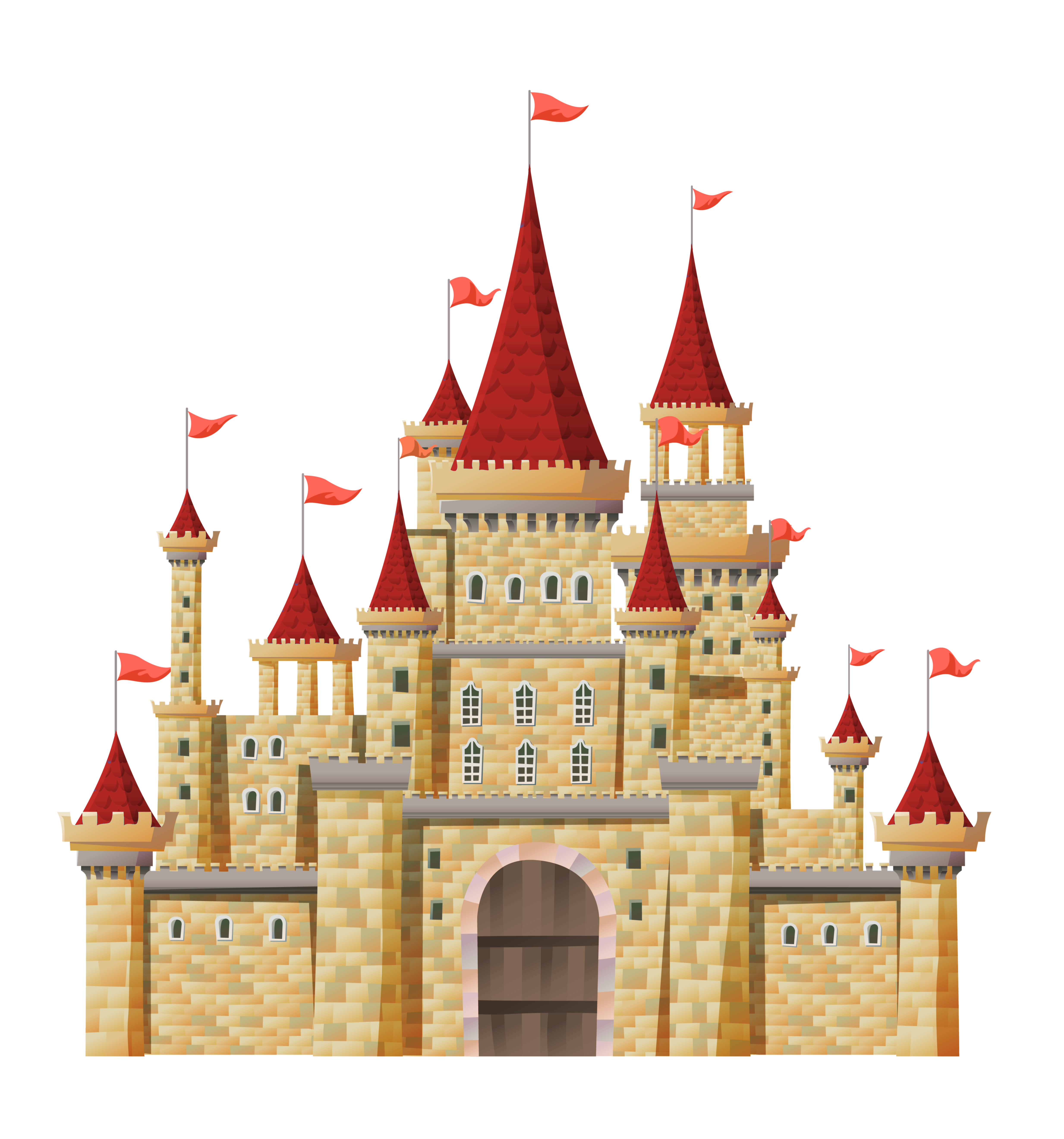 Image result for cinderella. Tower clipart 3d castle