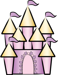 castle clipart simple