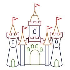castle clipart simple