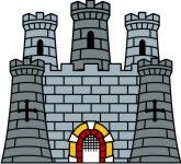 castle clipart stone castle