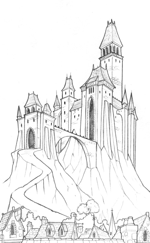 castle clipart transylvania