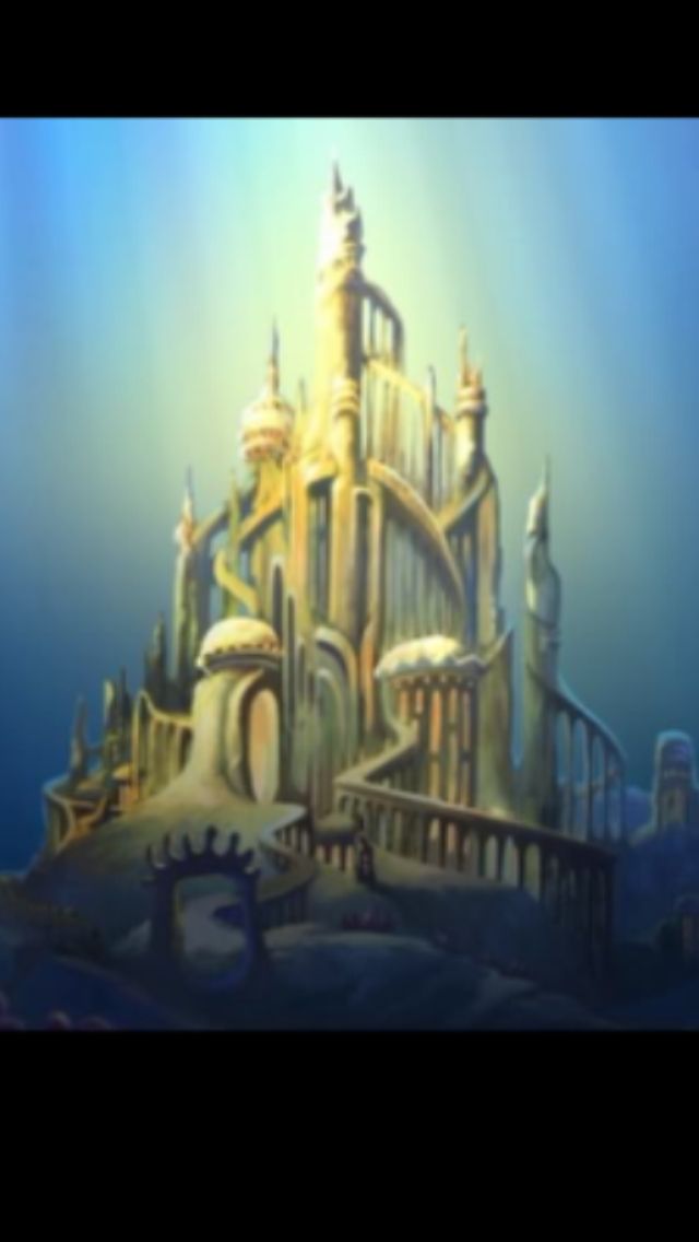 Castle clipart underwater.  best disney images