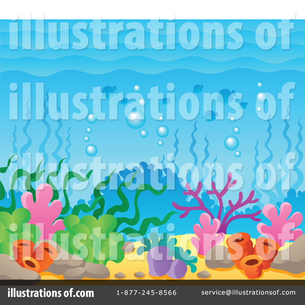 Illustration by visekart royaltyfree. Castle clipart underwater