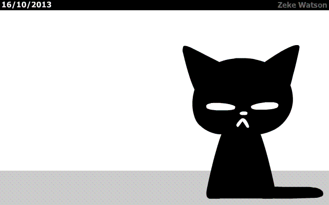 Cat clipart animation. Black gif find share