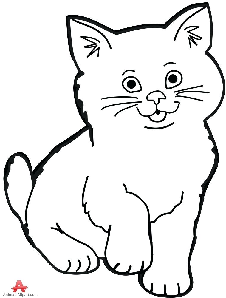 Cat clipart black and white. Peaceful design clip art