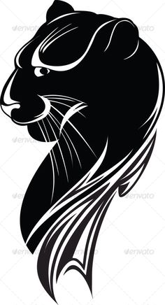 Tattoo and tatoo by. Cat clipart black panther