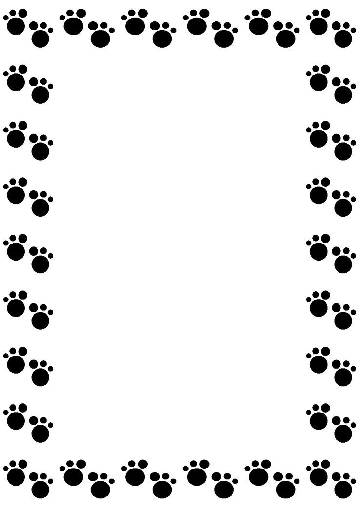 clipart dogs borders