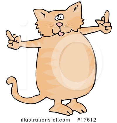 Cat clipart illustration. By djart royaltyfree rf
