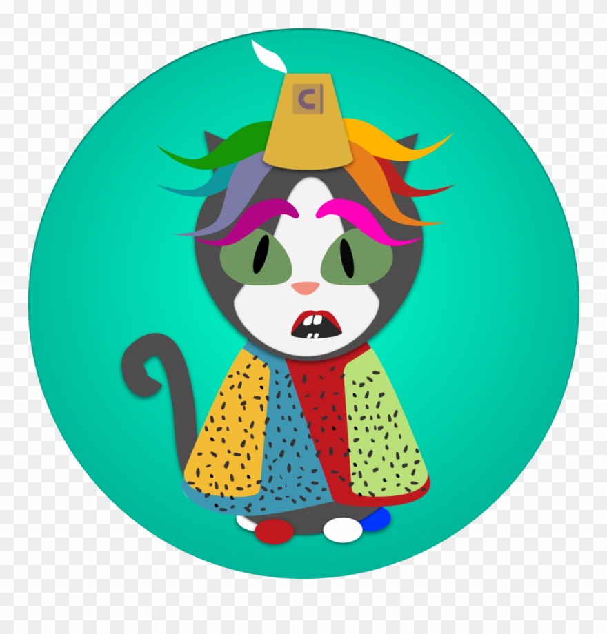 Crazy illustration pinclipart . Clipart cat pants