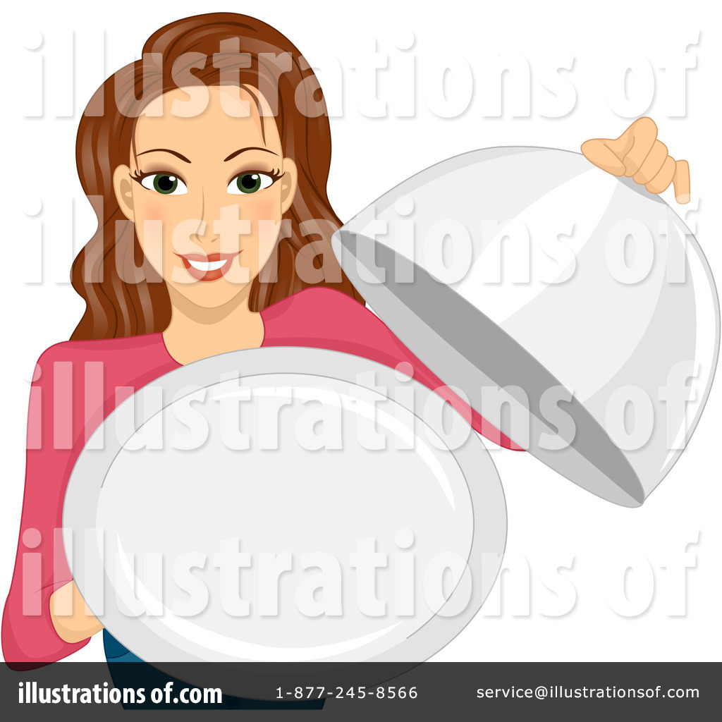 catering clipart female