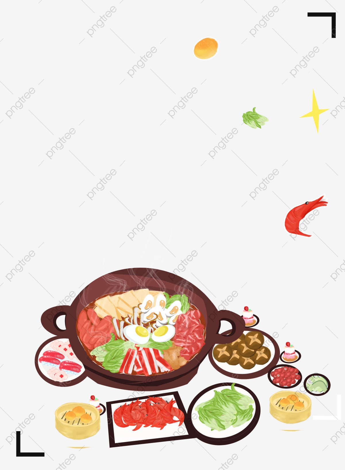 catering clipart gourmet food