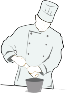 Catering clipart hotel cook. And cooking courses la