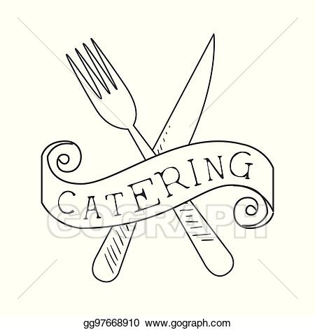 Catering clipart knife fork. Clip art vector best