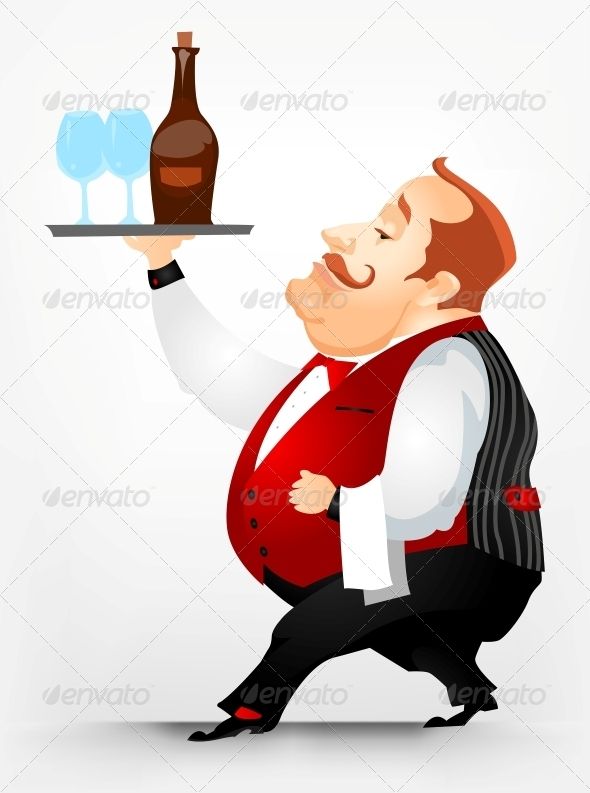 catering clipart male