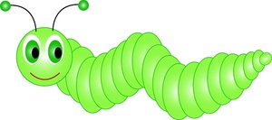 Caterpillar clipart animated. Image cute cartoon bug