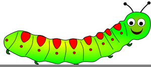 Caterpillar clipart animated. Free images at clker